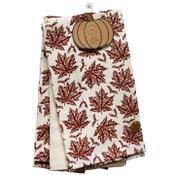 Wholesale - 3pk AUTUMN KITCHEN TOWEL SET C/P 24, UPC: 195010162319